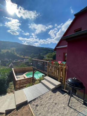 Grande maison bi-familiale, belle vue, piscine